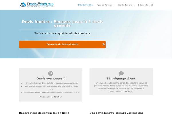 Site using 123devis-affiliation plugin