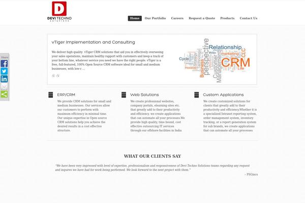 Promotion theme site design template sample