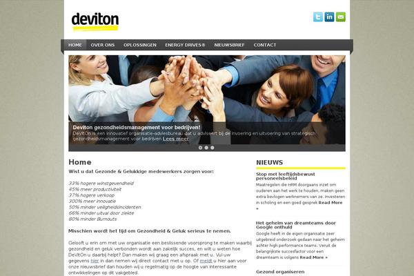 Learner theme site design template sample