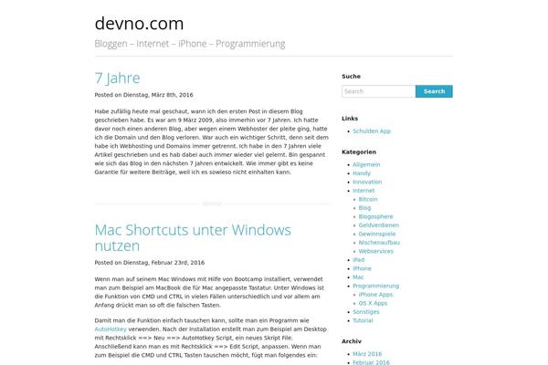 Reverie theme site design template sample