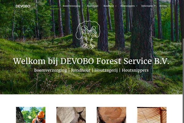 devobo.nl site used Theme1690