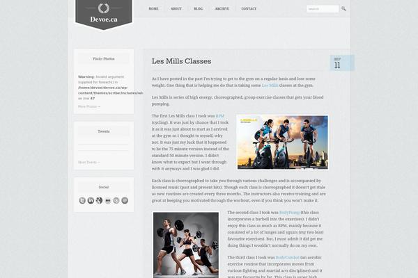 Scribe theme site design template sample