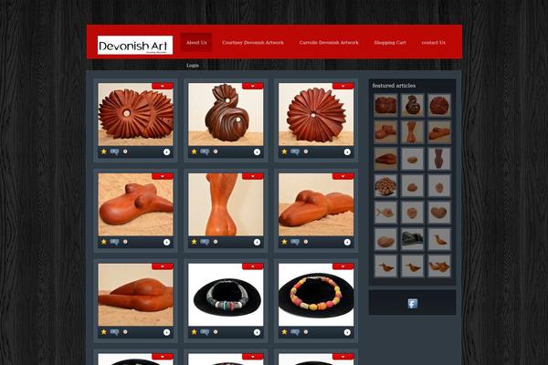 devonishart.com site used eGallery
