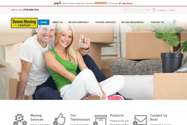 inCreate theme site design template sample