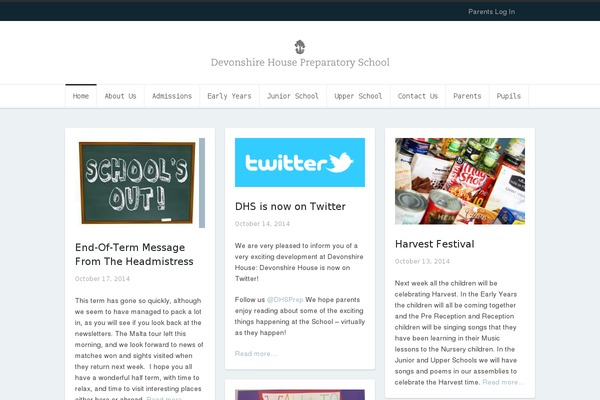 Hoarder theme site design template sample