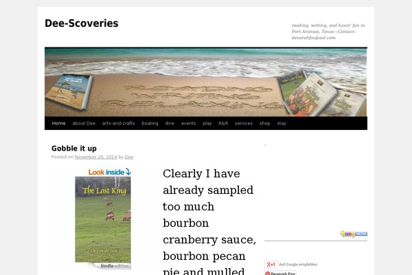 Twenty Ten theme site design template sample