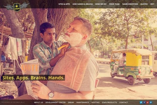 Elevate theme site design template sample