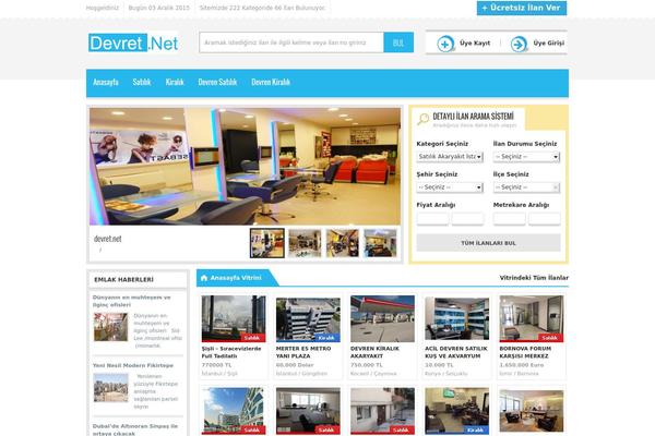 emlakv2 theme websites examples