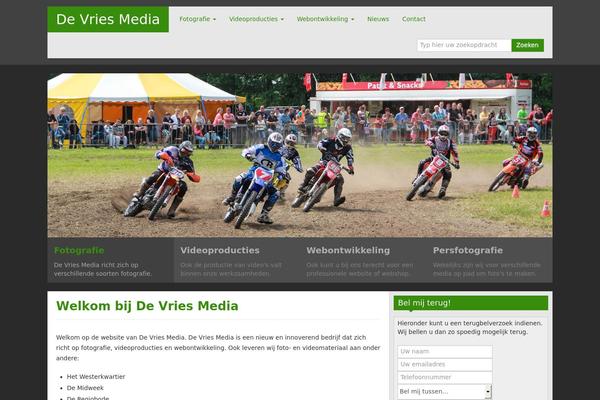 zAlive theme site design template sample