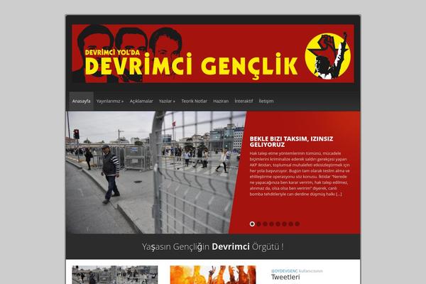 Monaco theme site design template sample