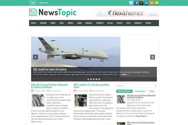 Site using AccessPress Social Icons plugin