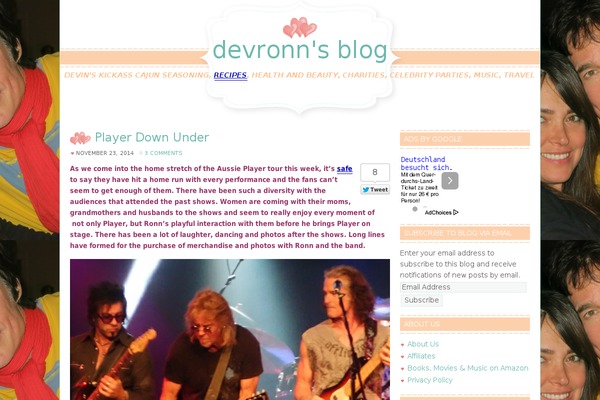 devronnsblog.com site used Cheerup-child