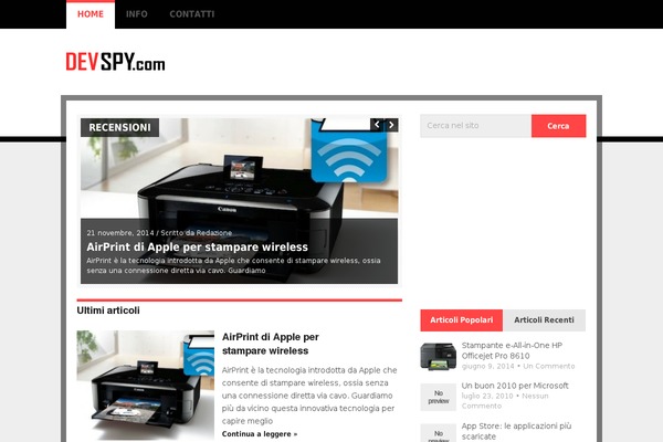 Hotnews theme site design template sample