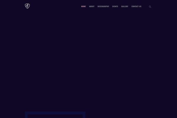 Dj-rainflow theme site design template sample