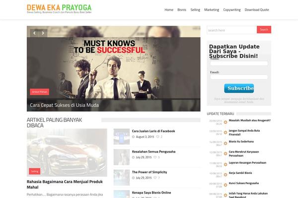 dep theme websites examples