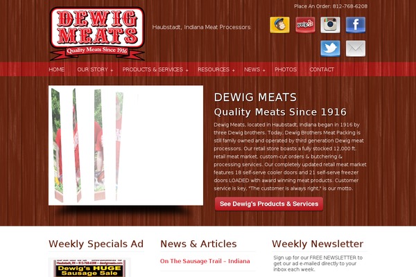 Enfold theme site design template sample