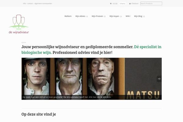 Mystile theme site design template sample