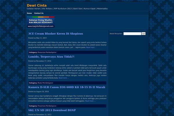 Ads theme site design template sample