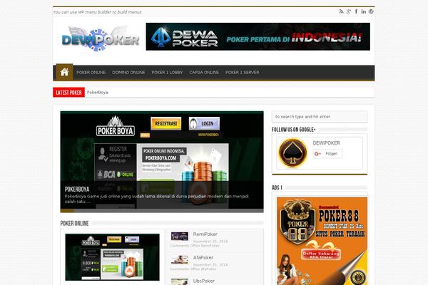 Magnyus theme site design template sample