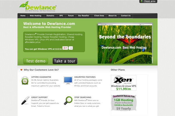 Hostme v2 theme site design template sample