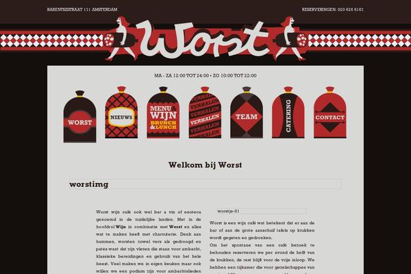 Marius theme site design template sample
