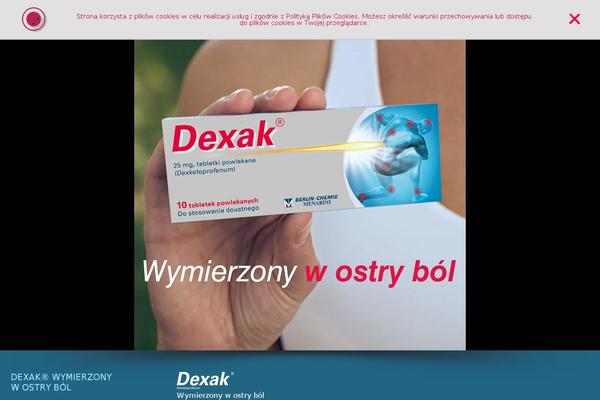 dexak.pl site used Dexak