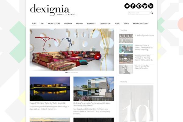 Osaka theme site design template sample