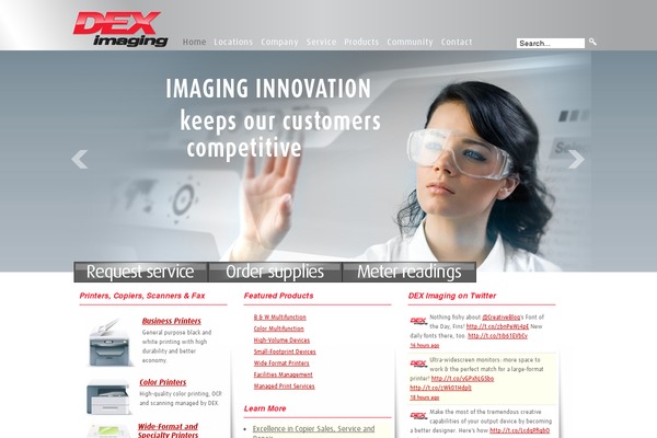 Crexis theme site design template sample