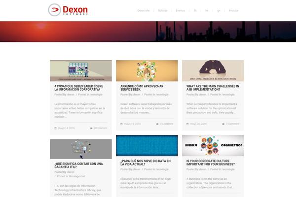 Element theme site design template sample