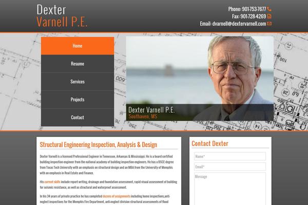 Headway theme site design template sample
