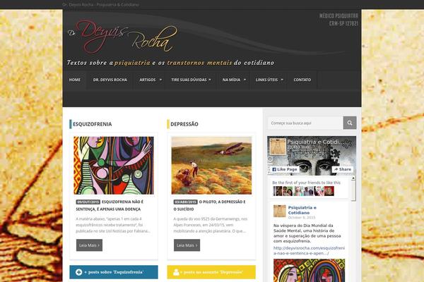 Dotmag theme site design template sample