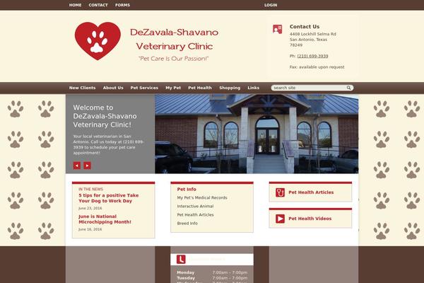 Site using Salient-core plugin