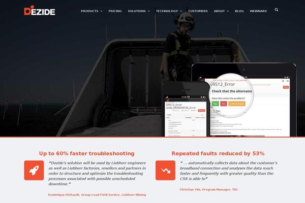 TheFox theme site design template sample