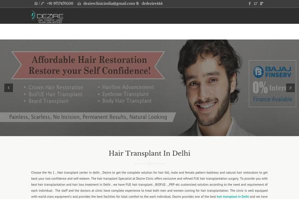 Virtuoso theme site design template sample