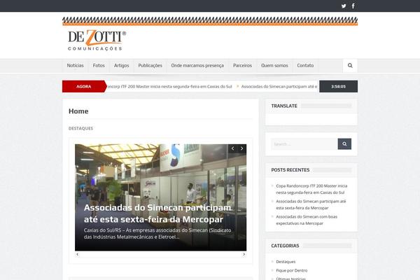 Site using Easy Twitter Feed Widget Plugin plugin