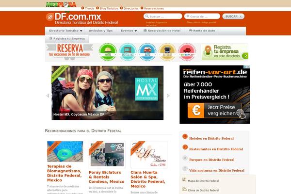 GeoPlaces theme site design template sample