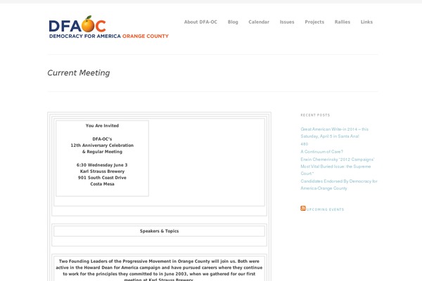 Classica theme site design template sample