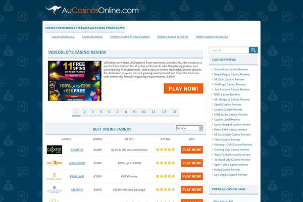 Site using Content-blocks plugin
