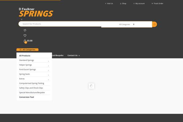 Electro-child theme site design template sample