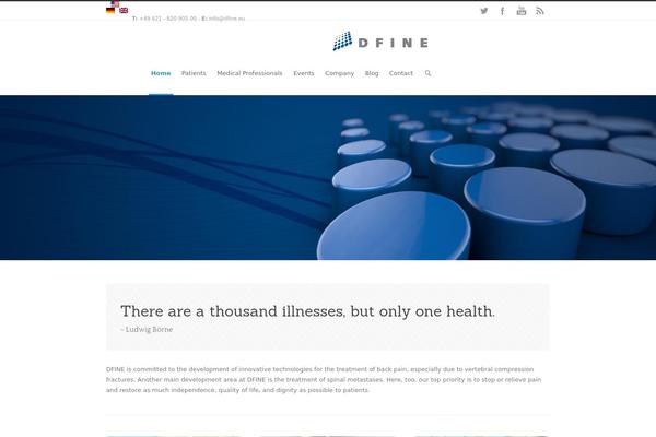 Inovado theme site design template sample