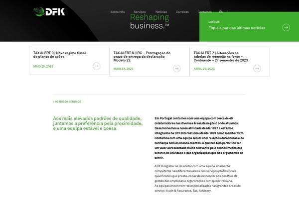 Divi Child theme site design template sample