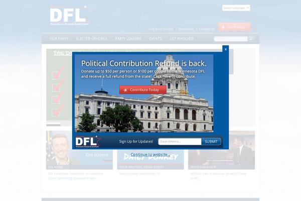 dfl WordPress theme, websites list used dfl theme dfl theme websites examples