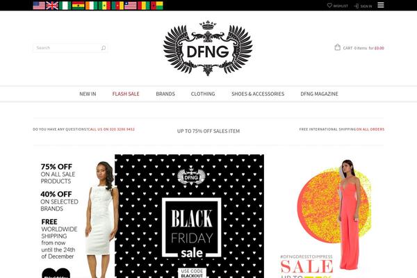 Legenda theme site design template sample