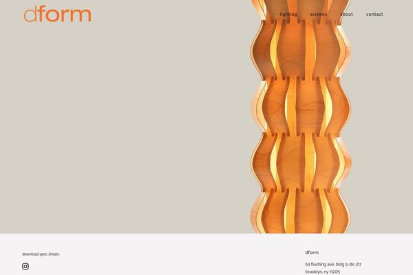 Depot theme site design template sample
