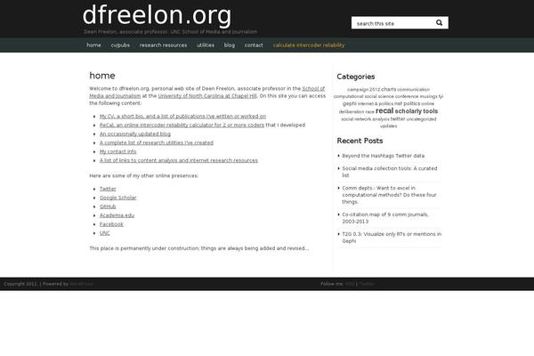 Chronus theme site design template sample