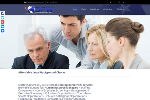 Creativo theme site design template sample