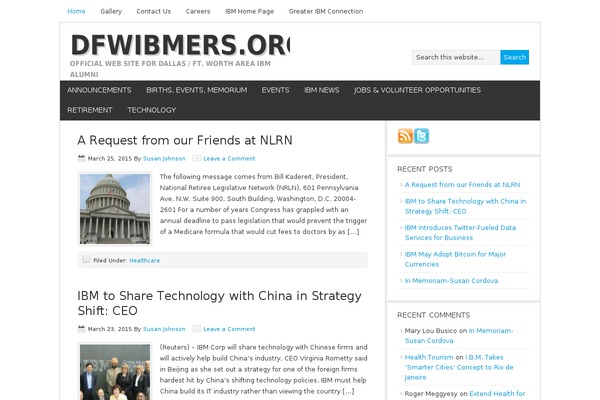 News theme site design template sample