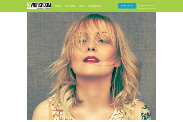 Tesseract theme site design template sample