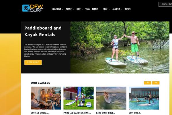 Fade theme site design template sample