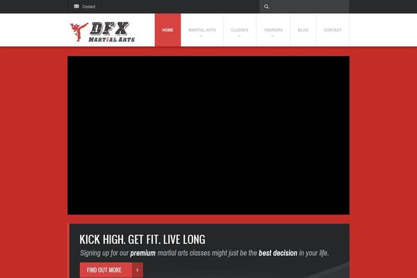 Fit Wp theme site design template sample